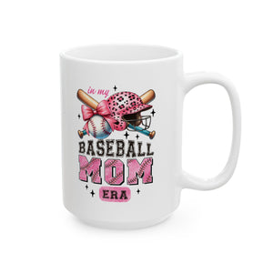Baseball Mom coffee Mug | Perfect Gift for Sports Moms | 11oz & 15oz Sizes | Fun Coffee Cup for Baseball Lovers