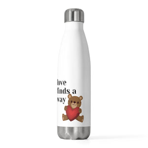 love finds a way 20oz Insulated Bottle