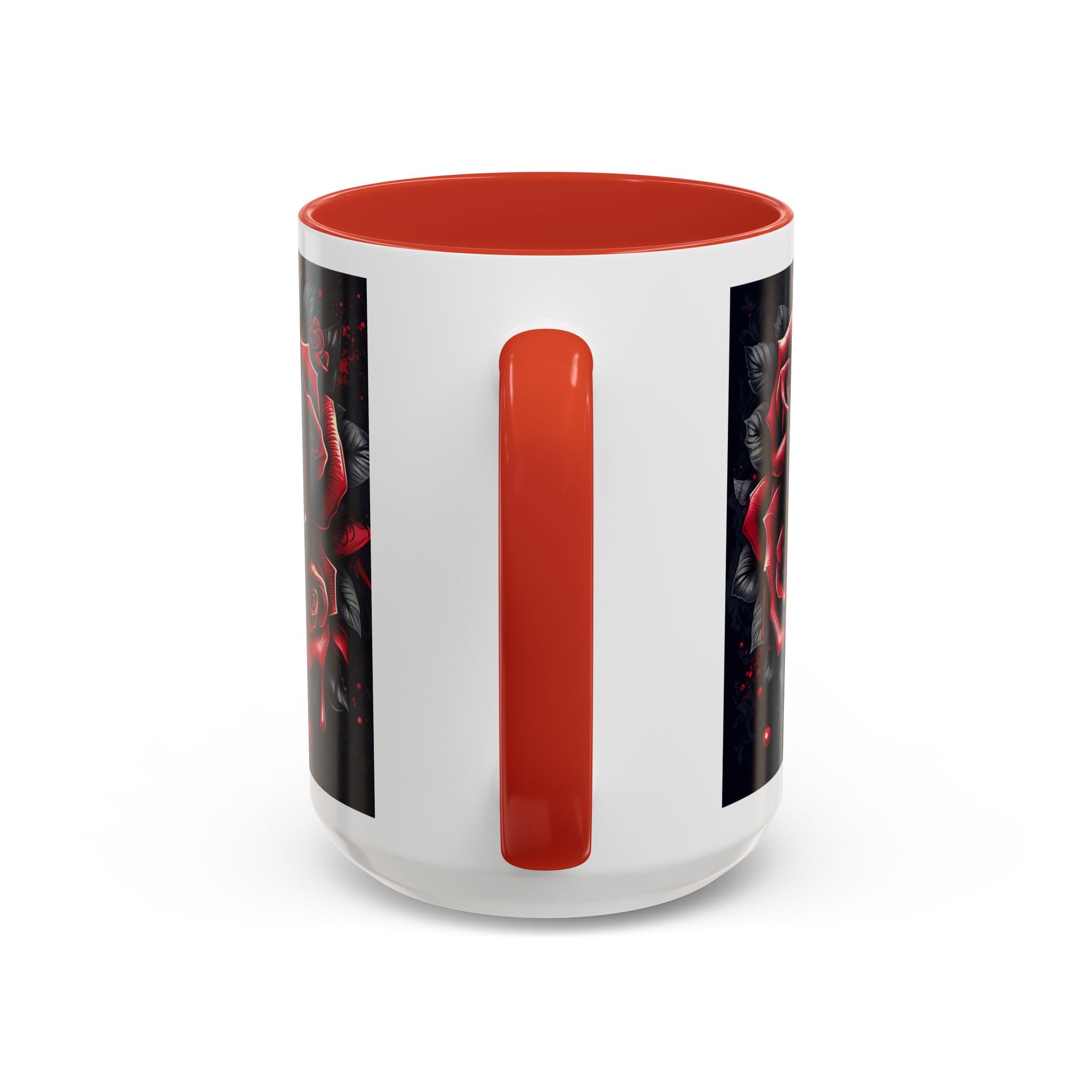 Gothic Vampire Rose Coffee Mug | Perfect for Halloween, Unique Gift, Dark Aesthetic, Gothic Decor, Horror Collectible