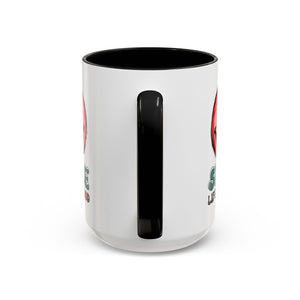 Smiley Face Accent Coffee Mug - "Smile, Life is Good" - 11oz & 15oz