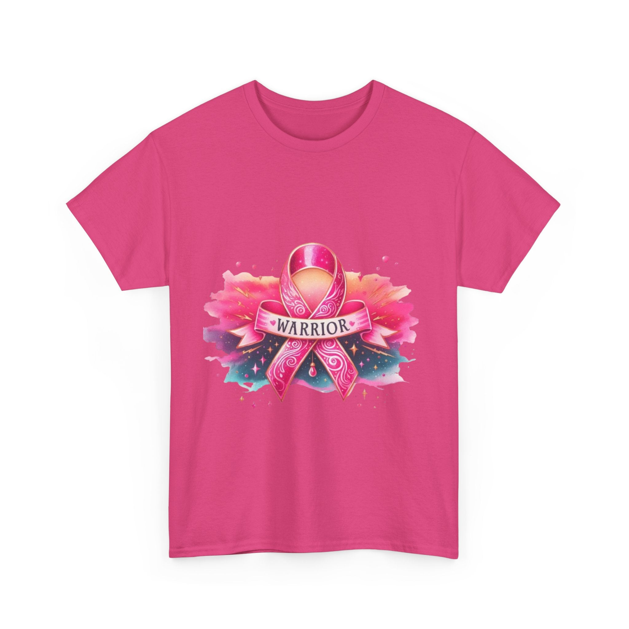 Breast Cancer Awareness Tee, Warrior T-shirt for Women, Inspirational Gift, Supportive Apparel, Pink Ribbon Shirt, Unisex Cotton Top