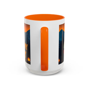 Camping Therapy Mug - Adventure Lover's Coffee Cup, Gift for Campers, Hiking Drinkware, Outdoorsy Coffee Mug, Nature Lover's Cup