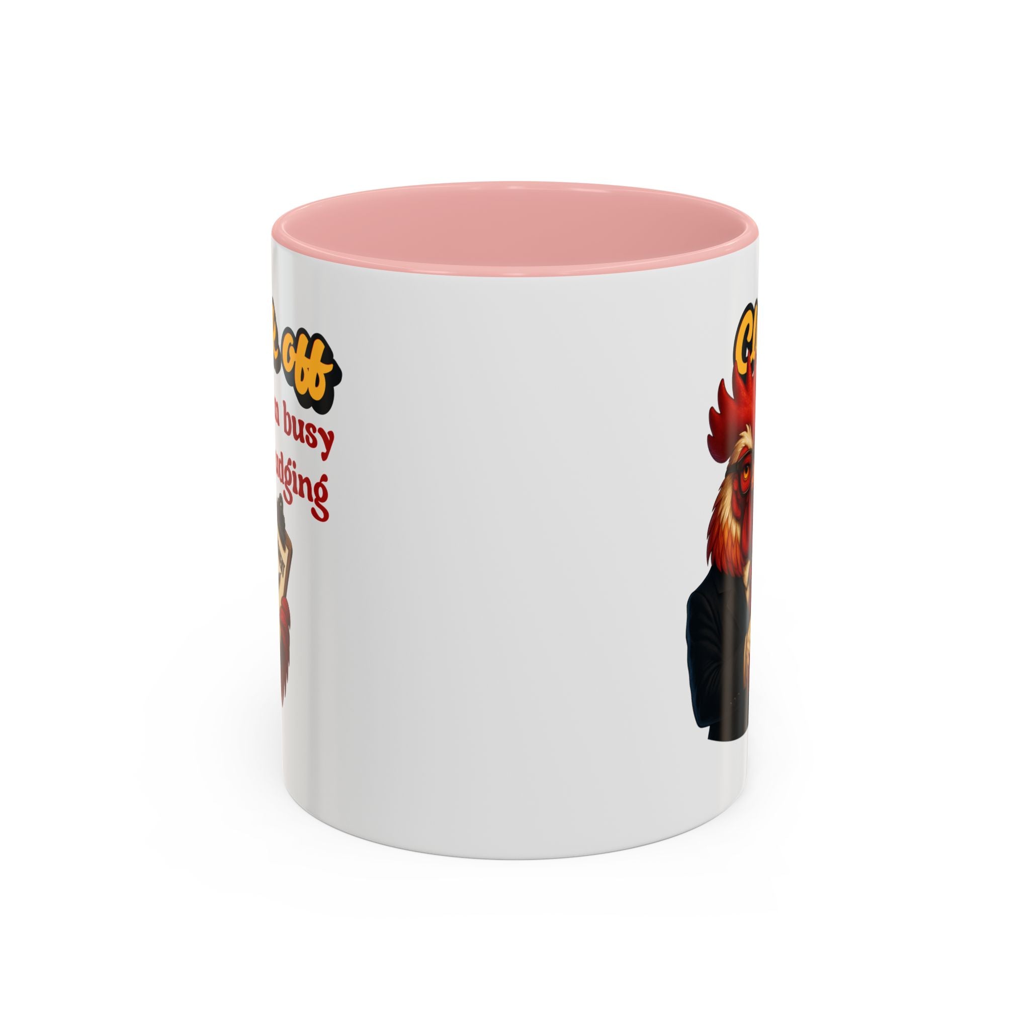 Funny Cluck Off Coffee Mug - Perfect for Chicken Lovers, Gag Gifts, Office Humor, and Birthdays