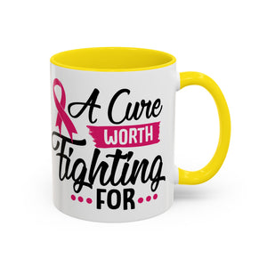 Inspirational Breast Cancer Awareness Mug, Supportive Gift for Fighters, 11oz & 15oz Coffee Cup - Perfect for Fundraisers, Hope, [...]
