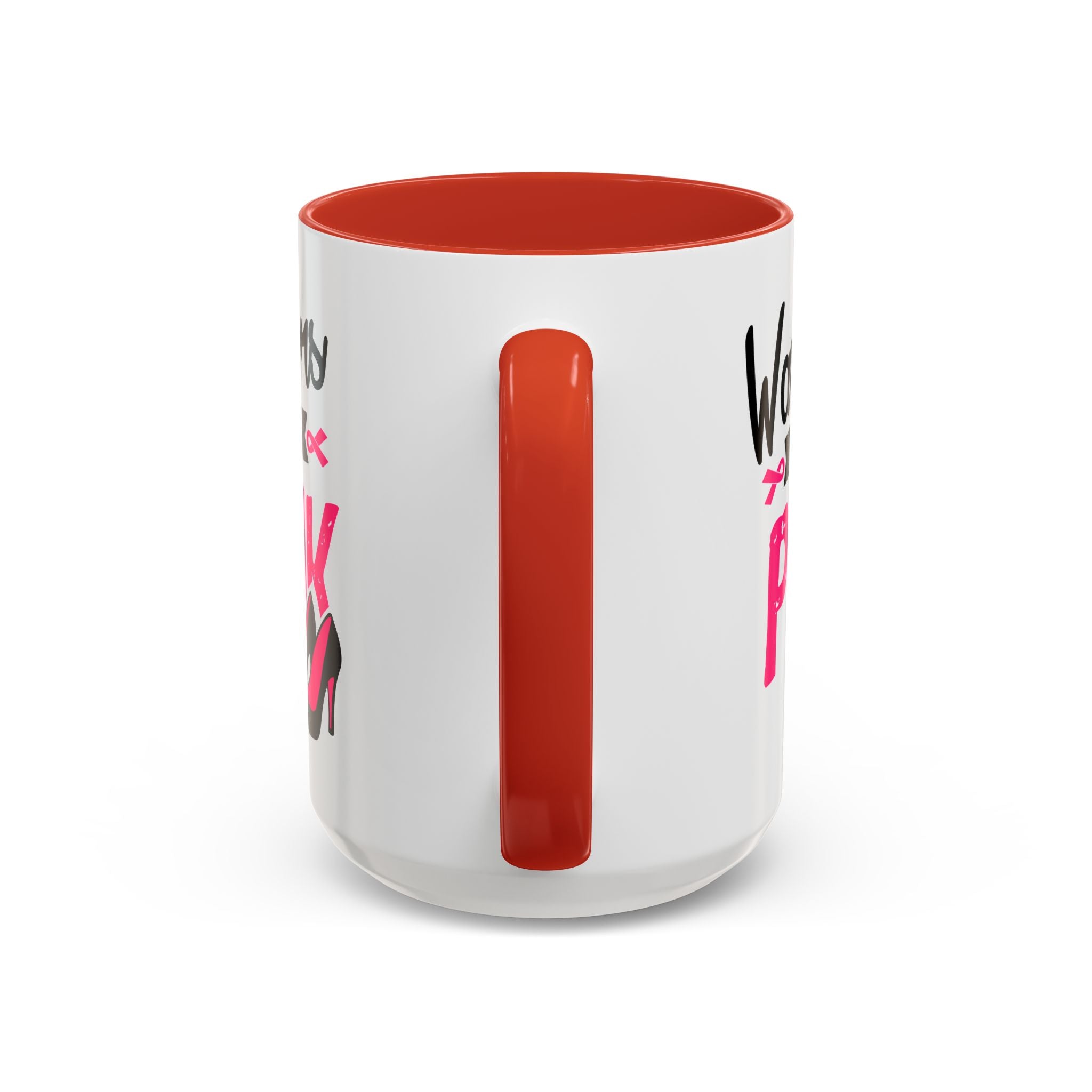 Breast Cancer Awareness Coffee Mug, Inspirational Gift, Warrior Mug, Pink Ribbon Awareness, Supportive Beverage Cup