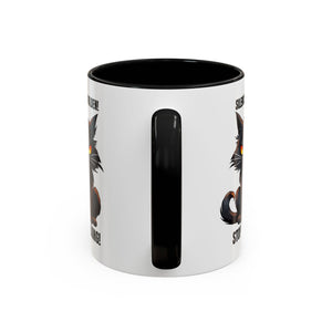 Funny Cat Mug | Silence Is Golden Coffee Cup | Gift for Cat Lovers | Humorous Kitchenware | Ceramic Teacup | Unique Animal Gifts