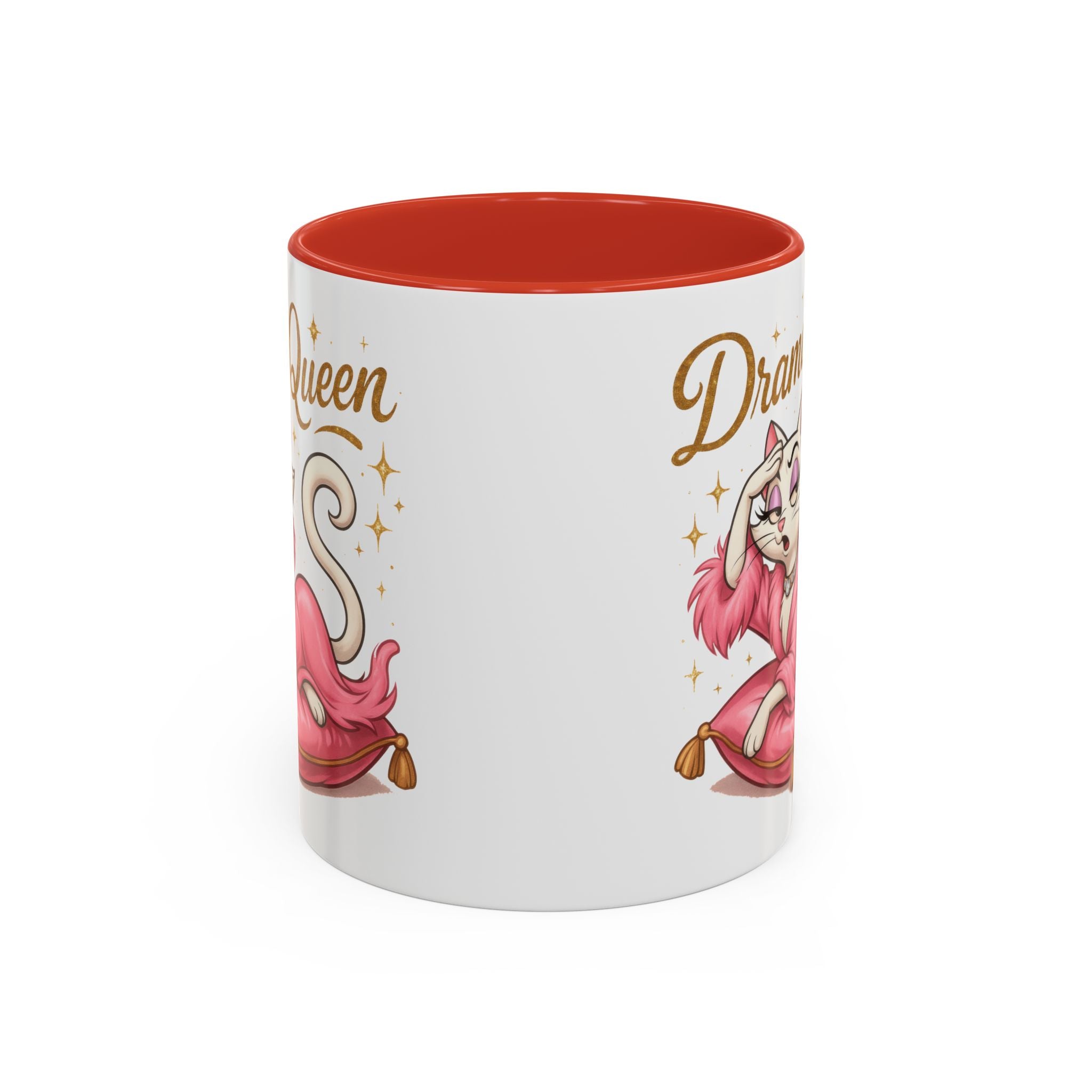 Drama Queen Coffee Mug - Fun Gift for Cat Lovers, Unique Mug for Tea or Coffee, Perfect for Birthdays, Mother's Day & Housewarming