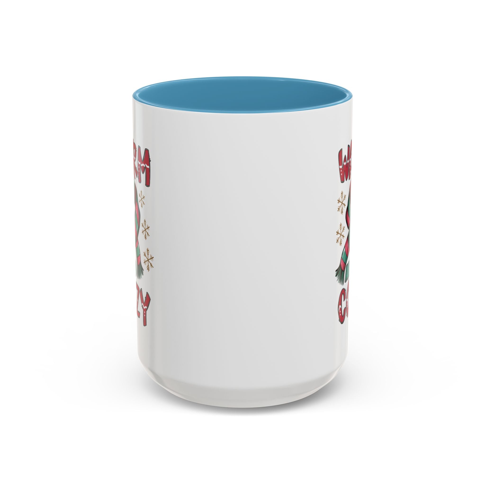Warm & Cozy Holiday Accent Coffee Mug - Perfect for Winter Mornings, Christmas Gifts, Hot Beverage Lovers, Seasonal Decor, Cozy Vibes