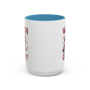 Warm & Cozy Holiday Accent Coffee Mug - Perfect for Winter Mornings, Christmas Gifts, Hot Beverage Lovers, Seasonal Decor, Cozy Vibes