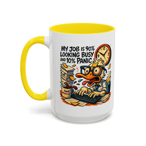 Funny Office Coffee Mug - Perfect Gift for Coworkers, Work from Home, Funny Gag Gift, Unique Desk Accessory, Humor Mug