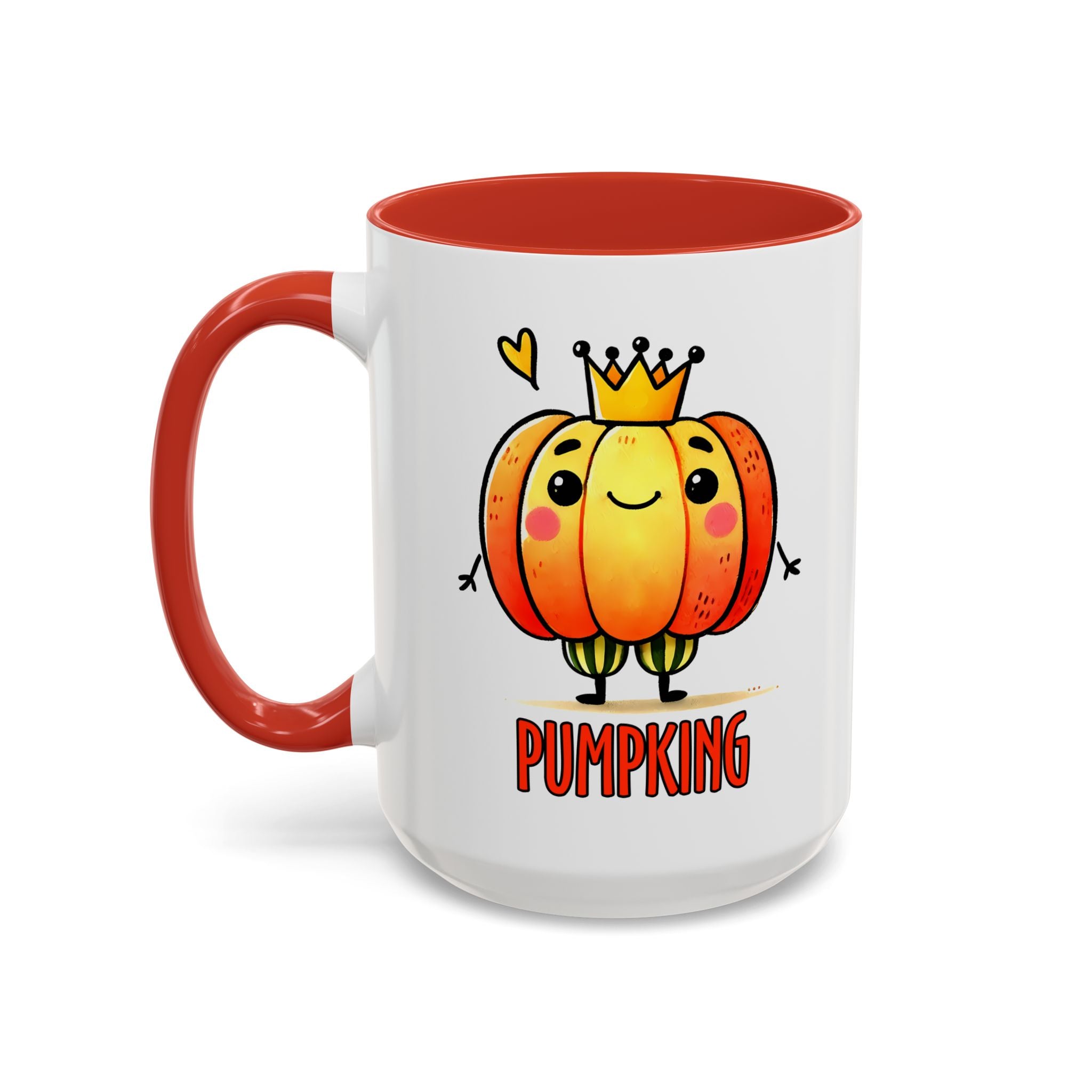 Pumpkin King Coffee Mug, Cute Mug for Fall, Halloween Decor, Gift for Pumpkin Lovers, Funny Holiday Mug, Fun Kitchenware