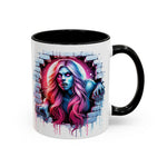 werewolf Accent Coffee Mug - Perfect for Halloween, Gift for Horror Fans, Unique Drinkware, Artistic Home Decor, 11oz & 15oz
