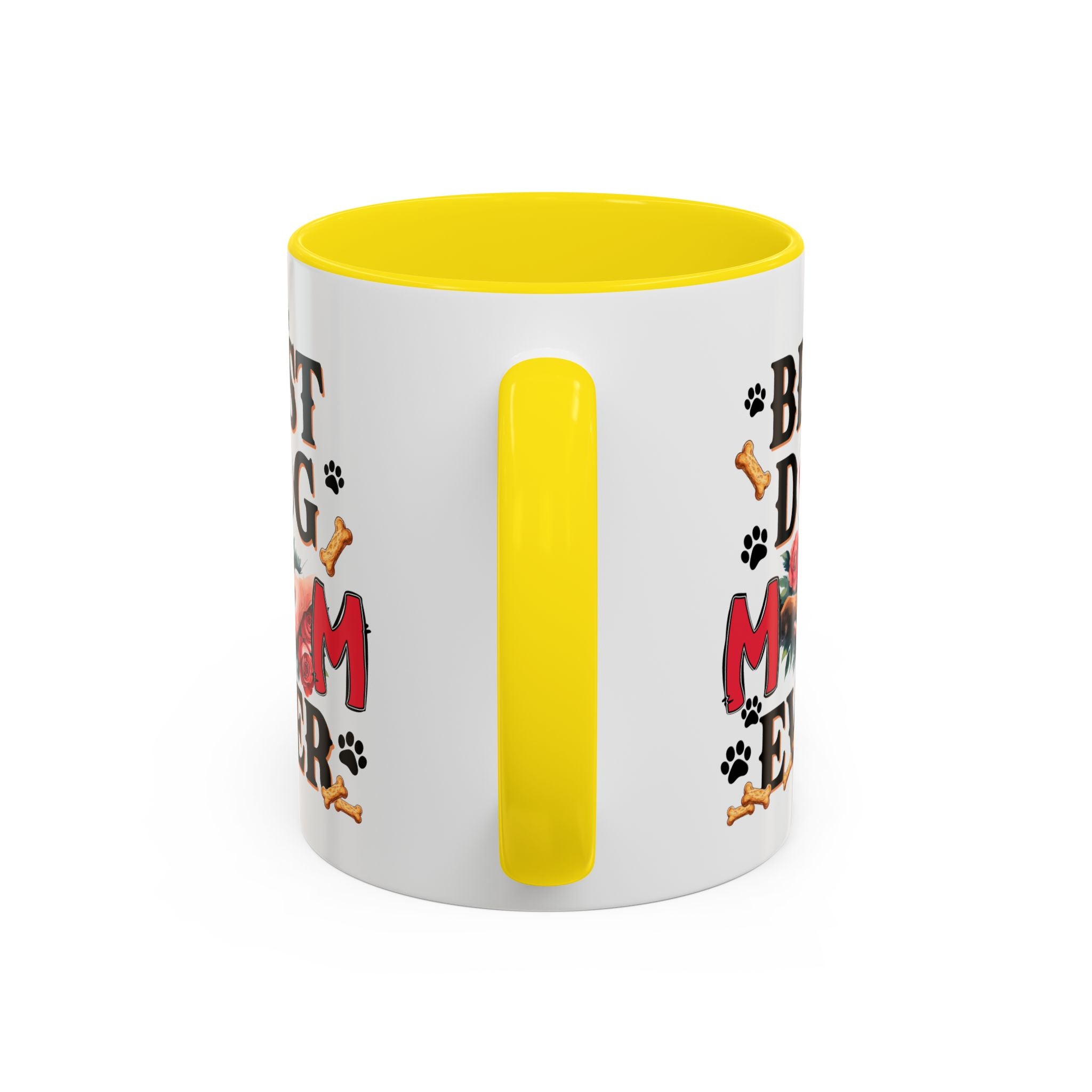 Best Dog Mom Ever Coffee Mug - Perfect Gift for Dog Lovers, Pet Moms, Animal Lovers, Dog-Themed Kitchen Decor, Best Friend Gift