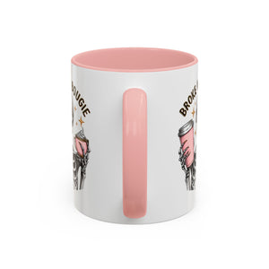 Broke and Bougie Coffee Mug, Skeleton Mug, Halloween Mug, Unique Gift for Coffee Lovers, Spooky Decor