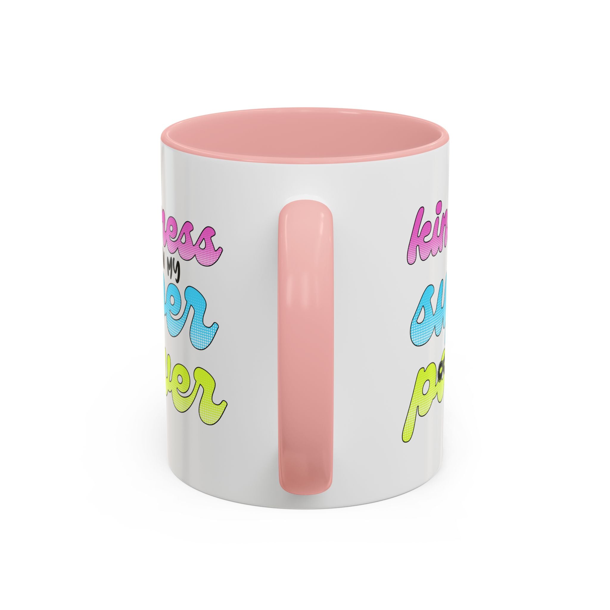 Kindness Superpower Coffee Mug, Inspirational Gift for Friends, Motivational Work Mug, Cute Drinkware for All Occasions, Unique