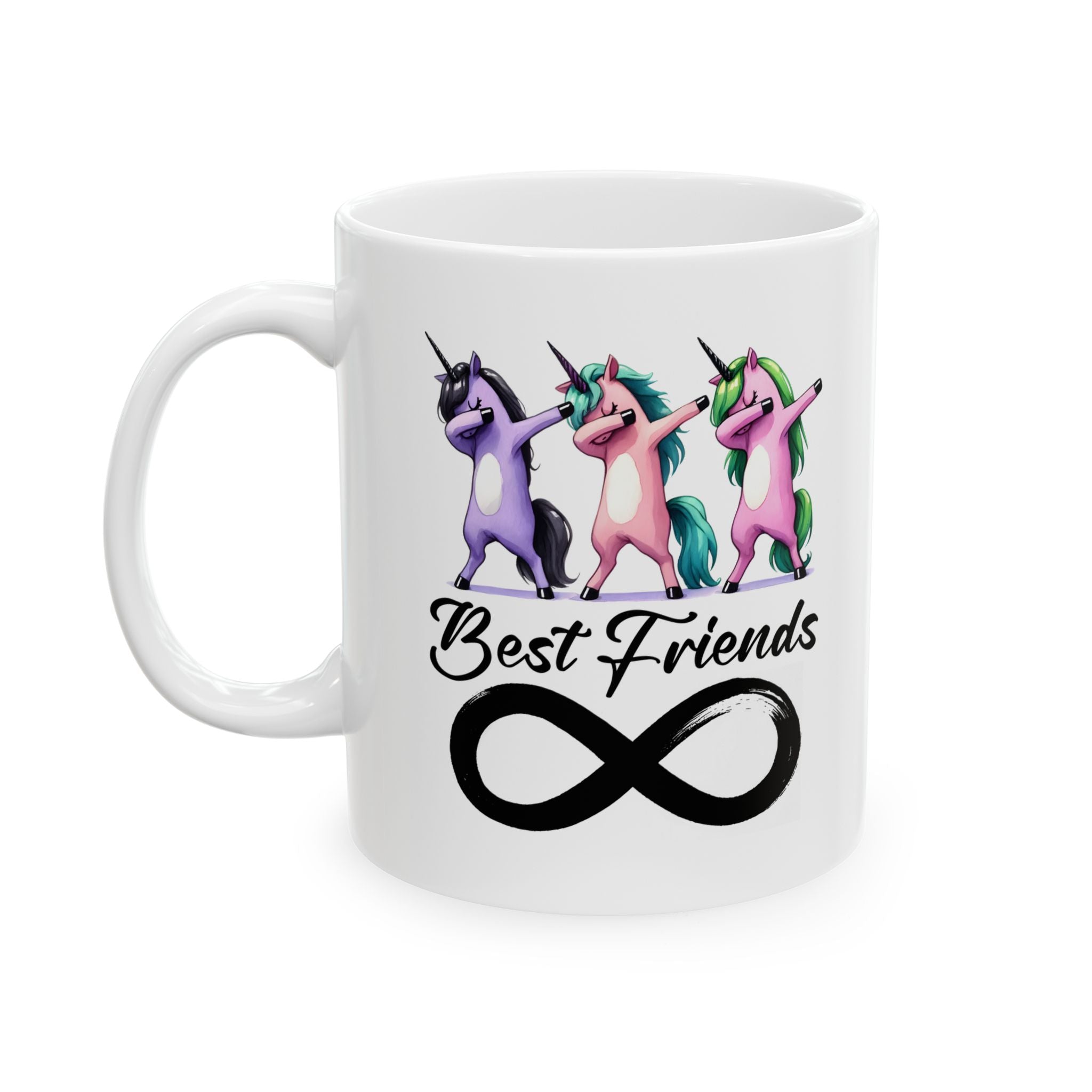 Best Friends Unicorn coffee Mug | Unique Gift for Friends | Coffee Cup for Birthday, Celebration, or Just Because | 11oz & 15oz Sizes
