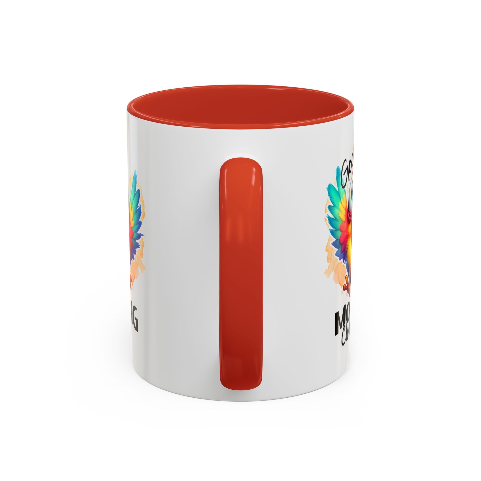 good Morning Mug with Cheerful Rooster Design - Perfect for Coffee Lovers, Gifting, Morning Routine, Kitchen Decor, Bird Enthusiasts