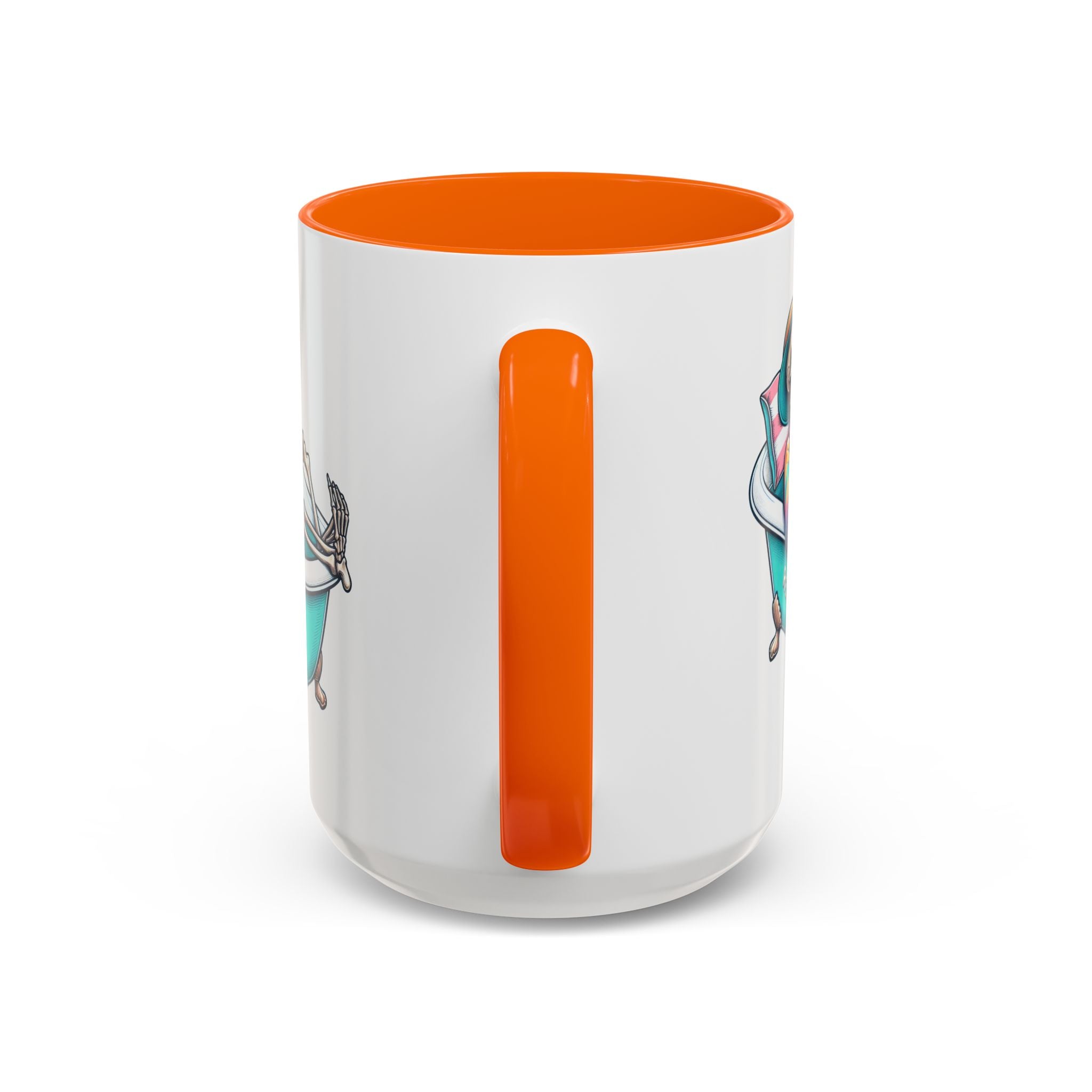 Rest in Peace Skeleton Coffee Mug - Fun Halloween Gift, Unique Home Decor, Hilarious Office Cup, Quirky Birthday Present, Spooky