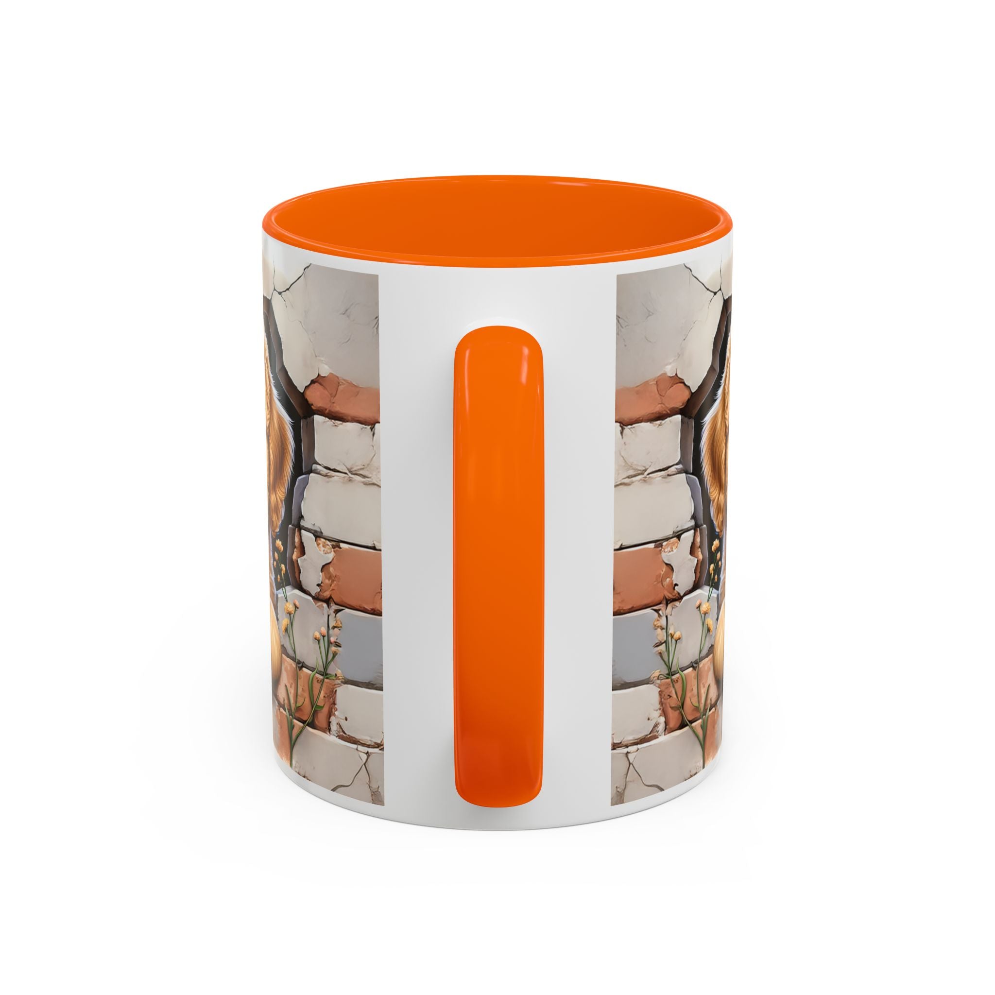 Cute Dog Accent Coffee Mug - Perfect Gift for Pet Lovers, Animal Lovers, Home Decor, Coffee Lovers, Unique Kitchenware
