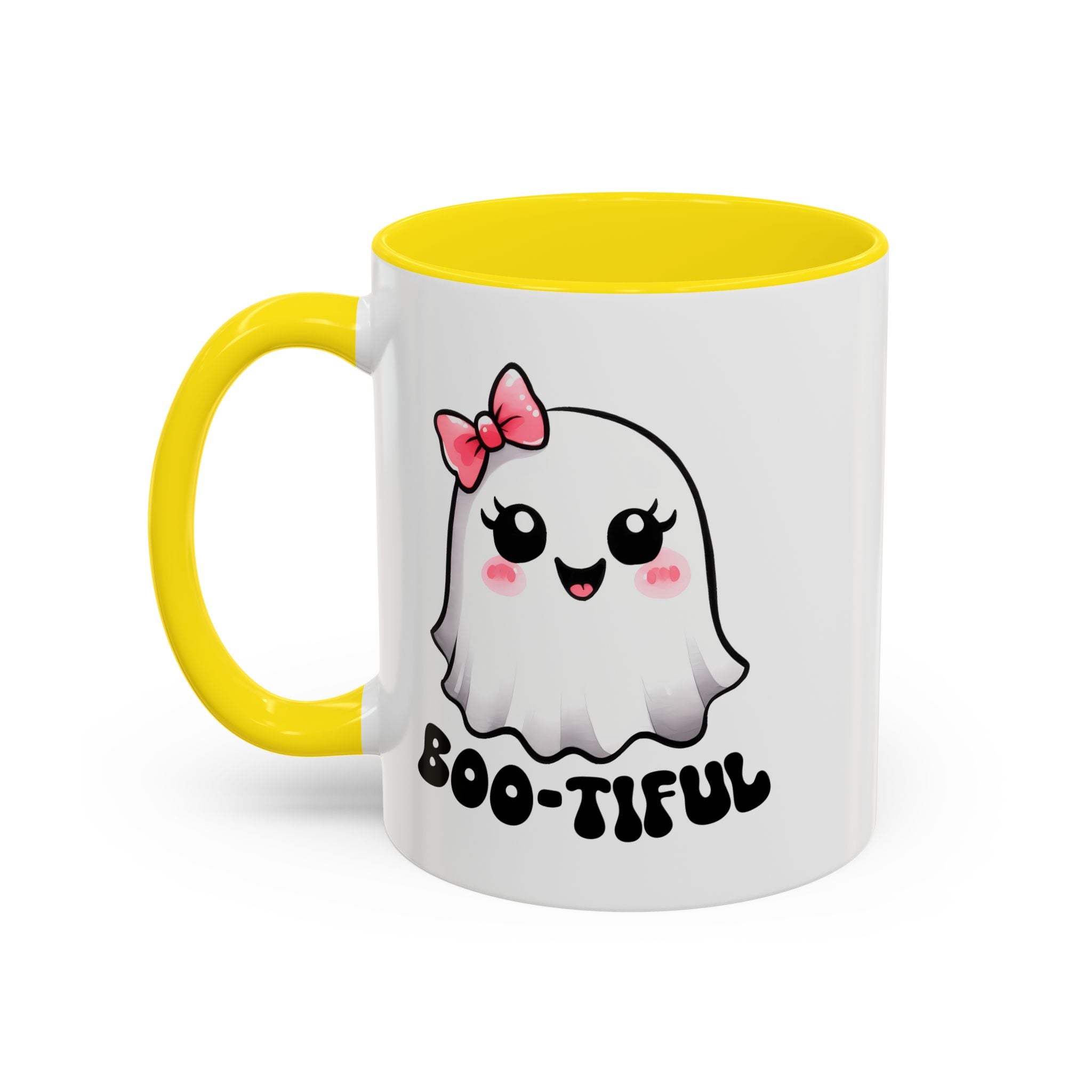 Cute Ghost Coffee Mug - Perfect for Halloween, Gift for Friends, Spooky Season, Cozy Vibes, Boo-tiful Design