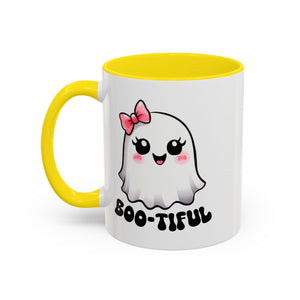 Cute Ghost Coffee Mug - Perfect for Halloween, Gift for Friends, Spooky Season, Cozy Vibes, Boo-tiful Design