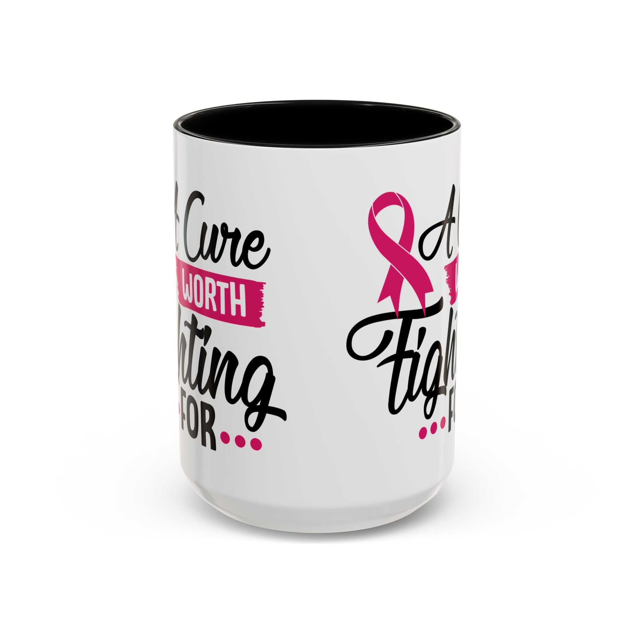 Inspirational Breast Cancer Awareness Mug, Supportive Gift for Fighters, 11oz & 15oz Coffee Cup - Perfect for Fundraisers, Hope, [...]