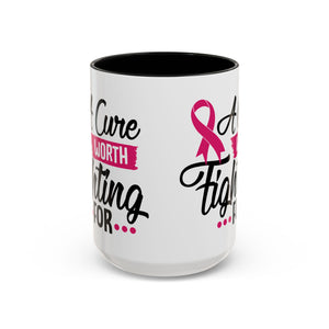 Inspirational Breast Cancer Awareness Mug, Supportive Gift for Fighters, 11oz & 15oz Coffee Cup - Perfect for Fundraisers, Hope, [...]