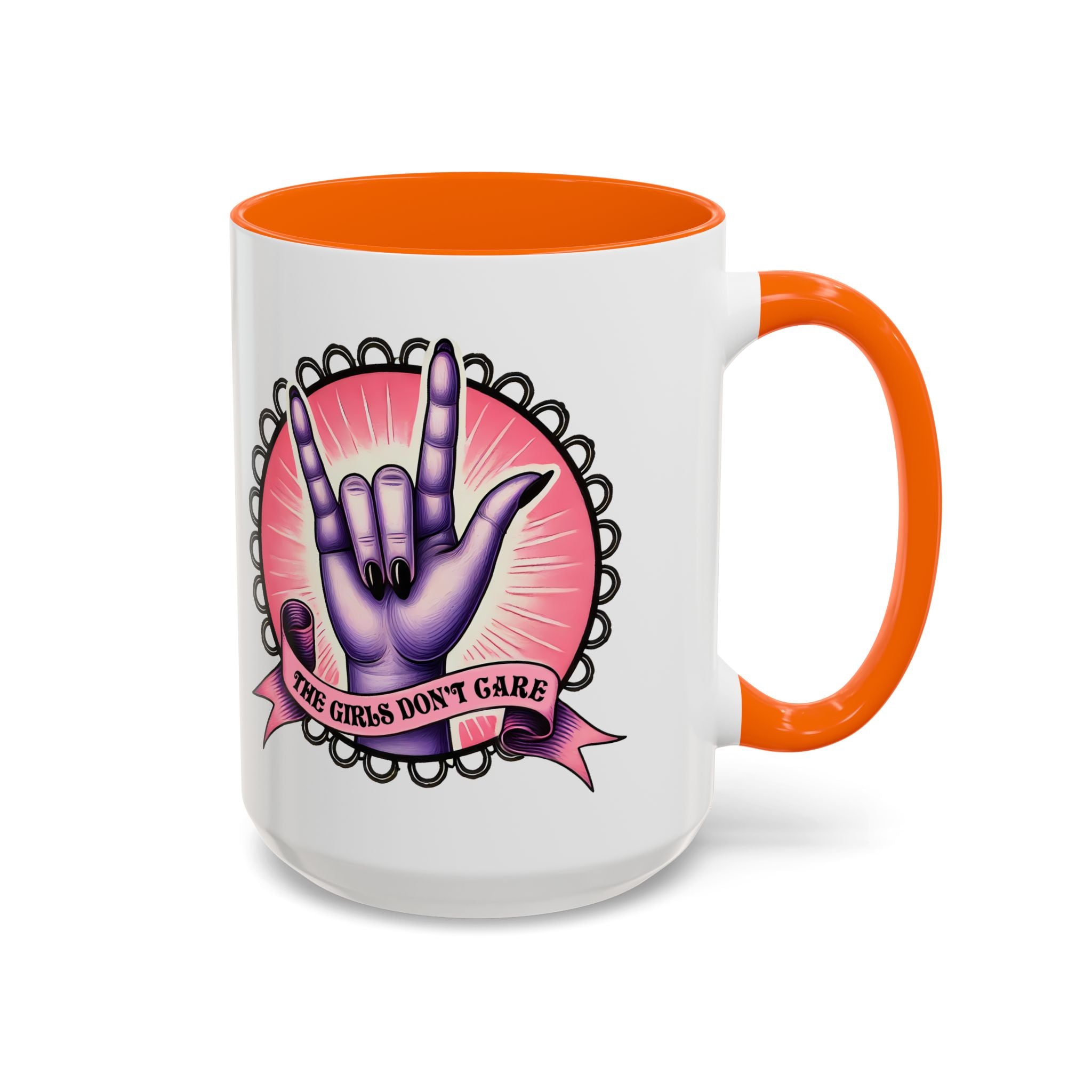 Rock 'n' Roll Accent Coffee Mug - Perfect for Music Lovers, Gift for Her, Unique Office Mug, Fun Coffee Cup, Empowering Gift Idea