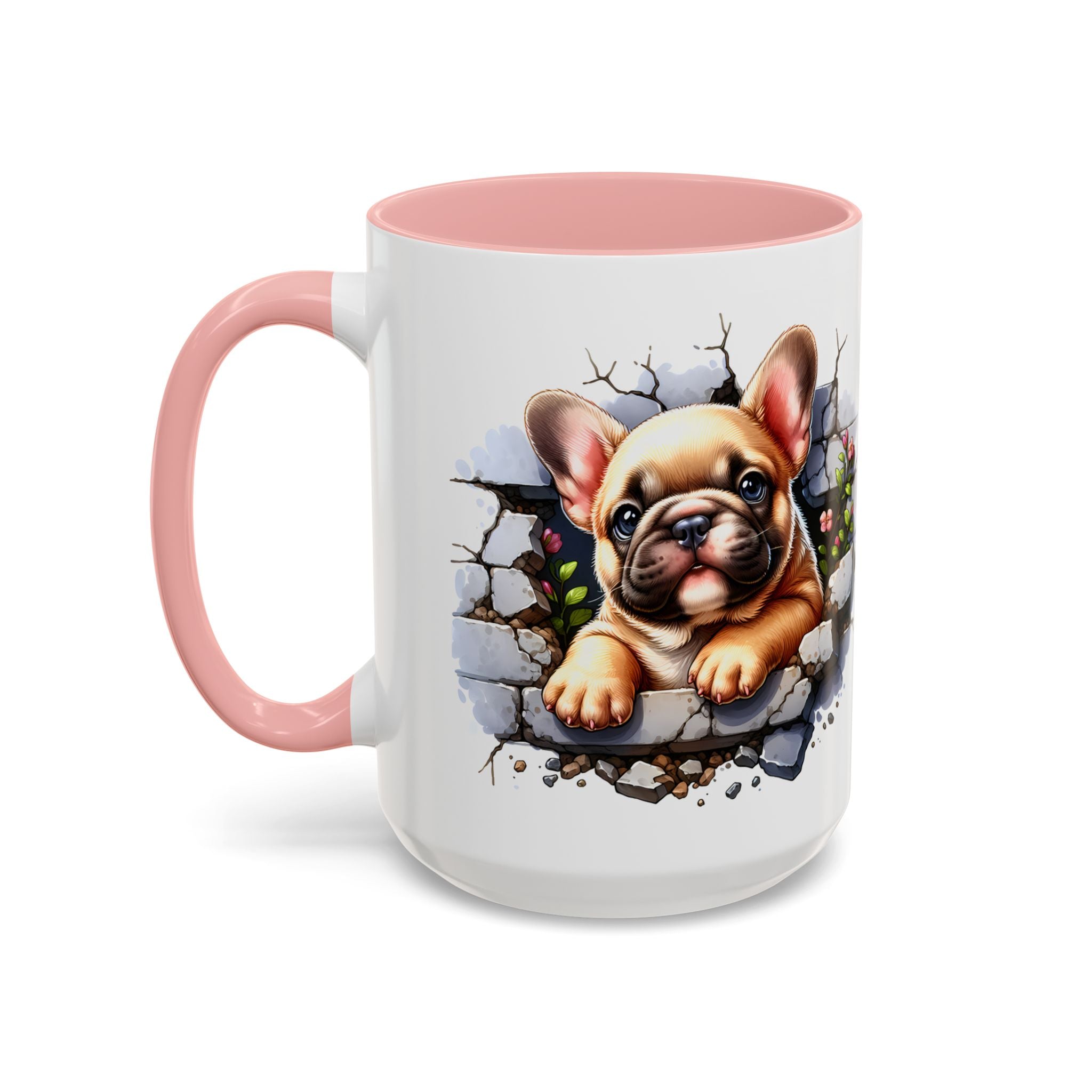 Charming Dog-Themed Coffee Mug, Perfect for Pet Lovers, Gift for Dog Owners, Cute French Bulldog Art, Ideal for Birthdays and Holidays