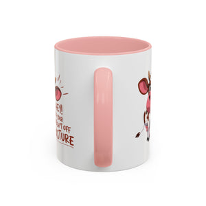 Funny Cow Coffee Mug – Perfect Gift for Farmers, Cow Lovers, Humor Fans, Cute Kitchen Decor, Office Coffee Cup