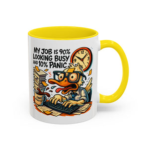 Funny Office Coffee Mug - Perfect Gift for Coworkers, Work from Home, Funny Gag Gift, Unique Desk Accessory, Humor Mug