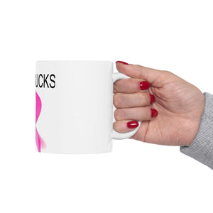 Cancer sucks coffee  Mug  awareness