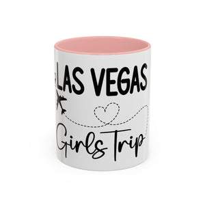 Las Vegas girls trip Accent Coffee Mug (11, 15oz) by the x m world