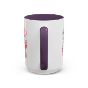 Funny attitude Travel Mug - "I Don't Just Ride the Crazy Train, I Drive It" - Colorful Bird Design