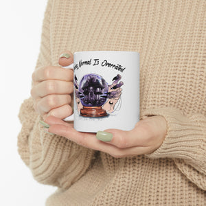 Halloween coffee mug normal is overrated Ceramic Mug 11oz gift for her mom grandma great stocking stuffer