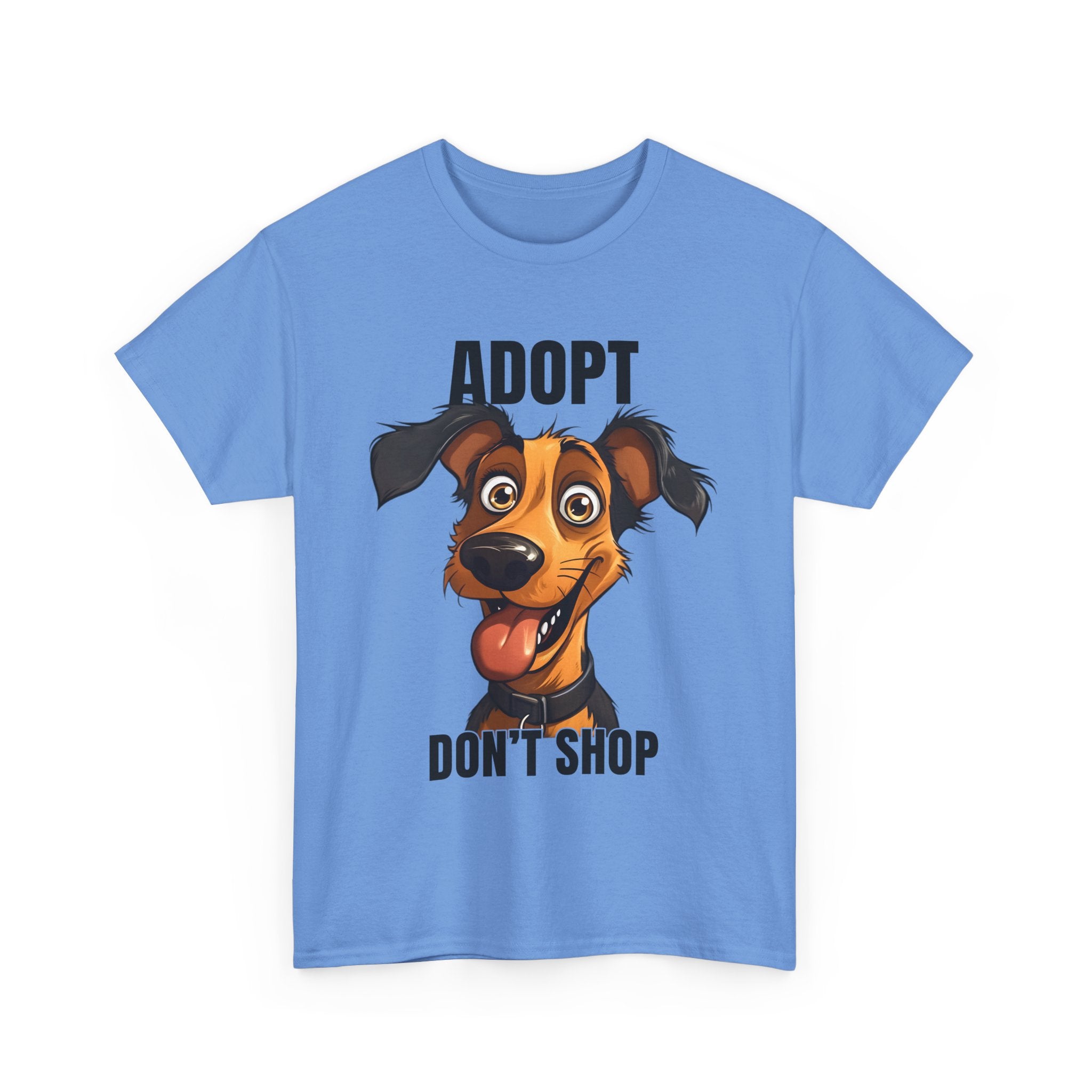 Funny Dog Adoption Tee, Unisex Tee, Pet Lover Gift, Animal Rescue Shirt, Dog Lover Apparel, Adopt Don't Shop Tee