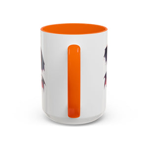 Gothic vampire girl  horror art Accent Coffee Mug (11, 15oz)