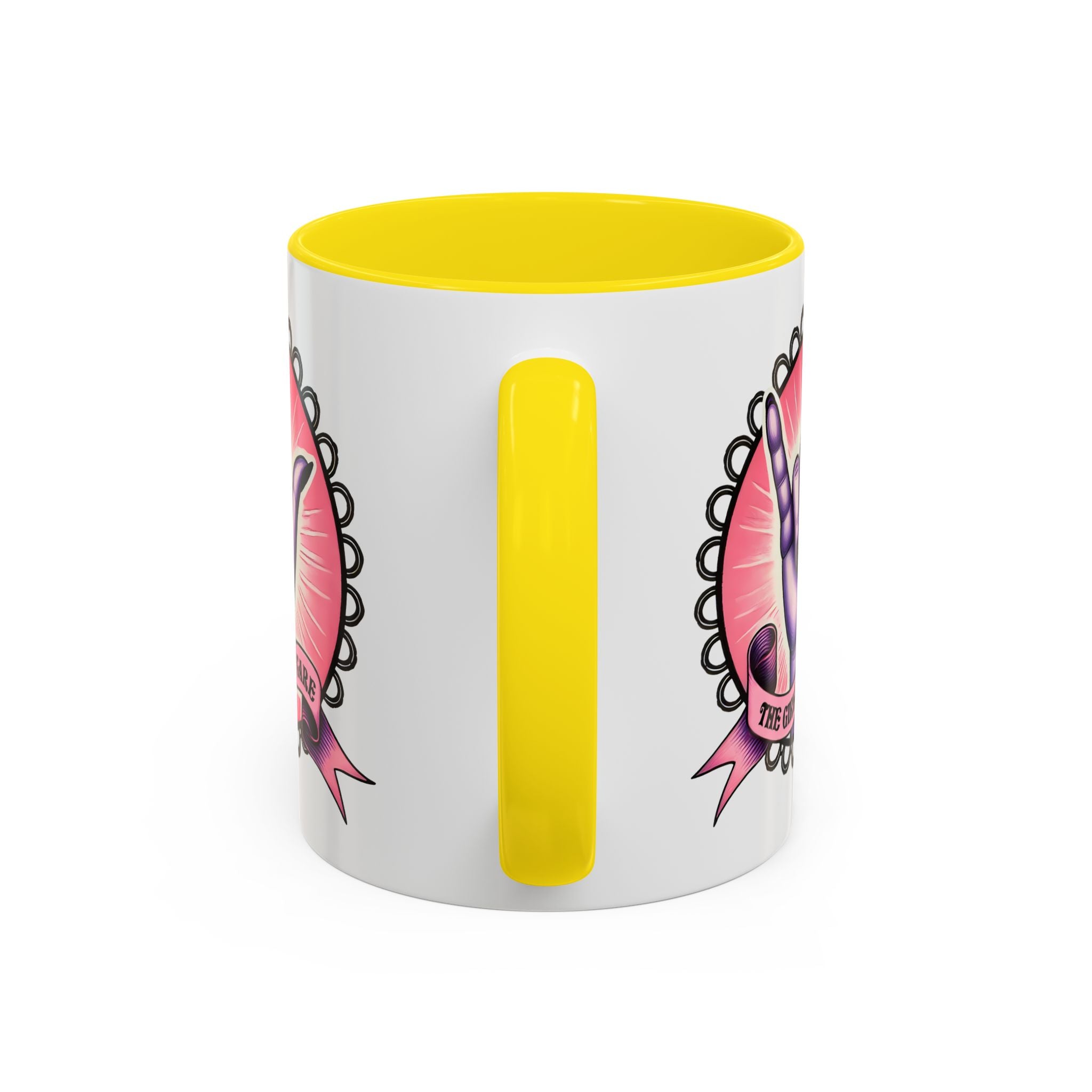 Rock 'n' Roll Accent Coffee Mug - Perfect for Music Lovers, Gift for Her, Unique Office Mug, Fun Coffee Cup, Empowering Gift Idea