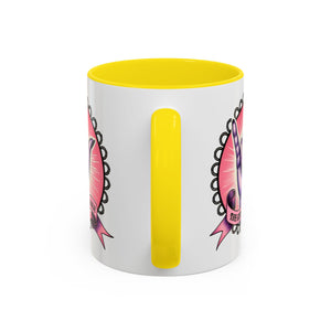 Rock 'n' Roll Accent Coffee Mug - Perfect for Music Lovers, Gift for Her, Unique Office Mug, Fun Coffee Cup, Empowering Gift Idea