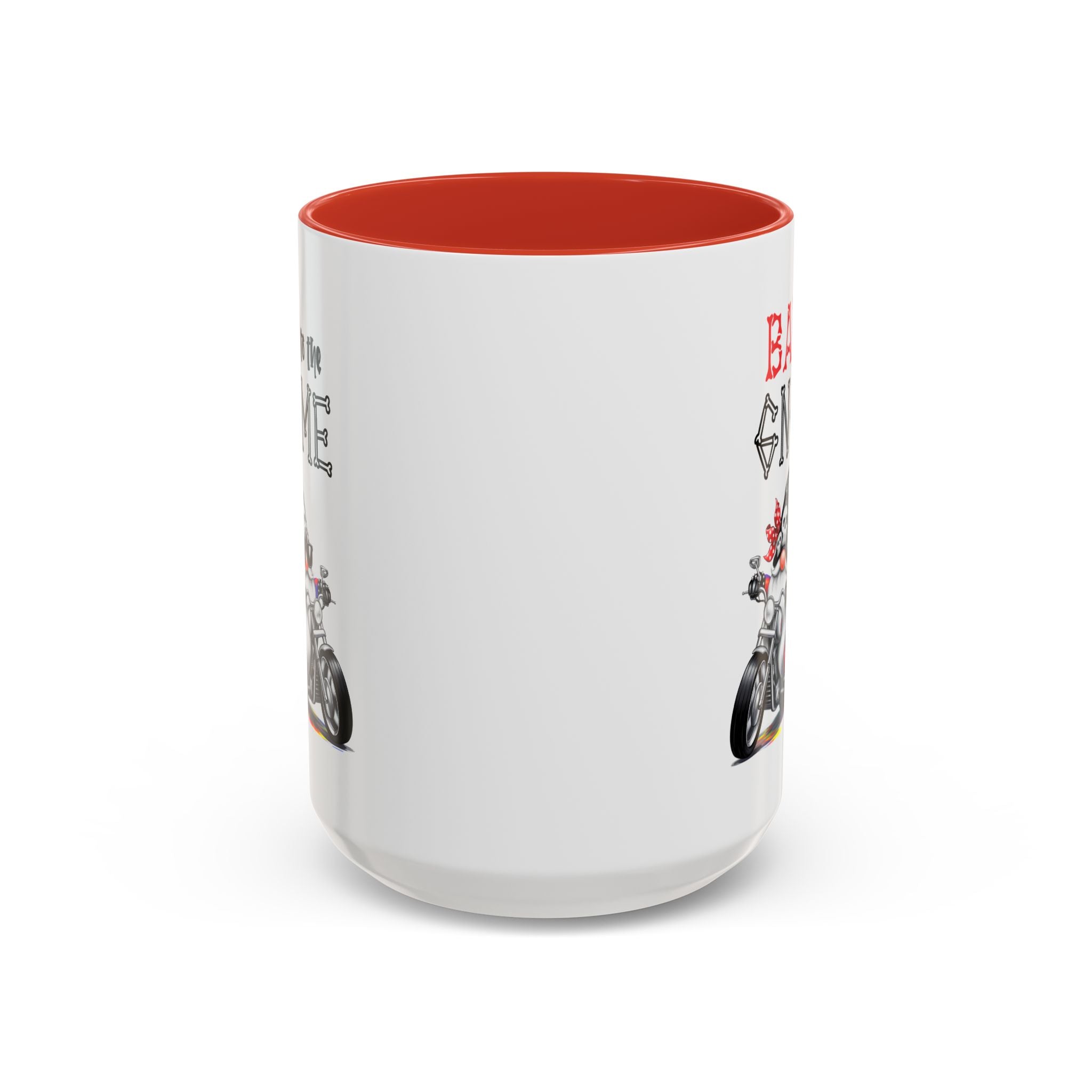 Bad to the Gnome Coffee Mug - 11oz & 15oz Accent Mugs for Bikers & Gnome Lovers