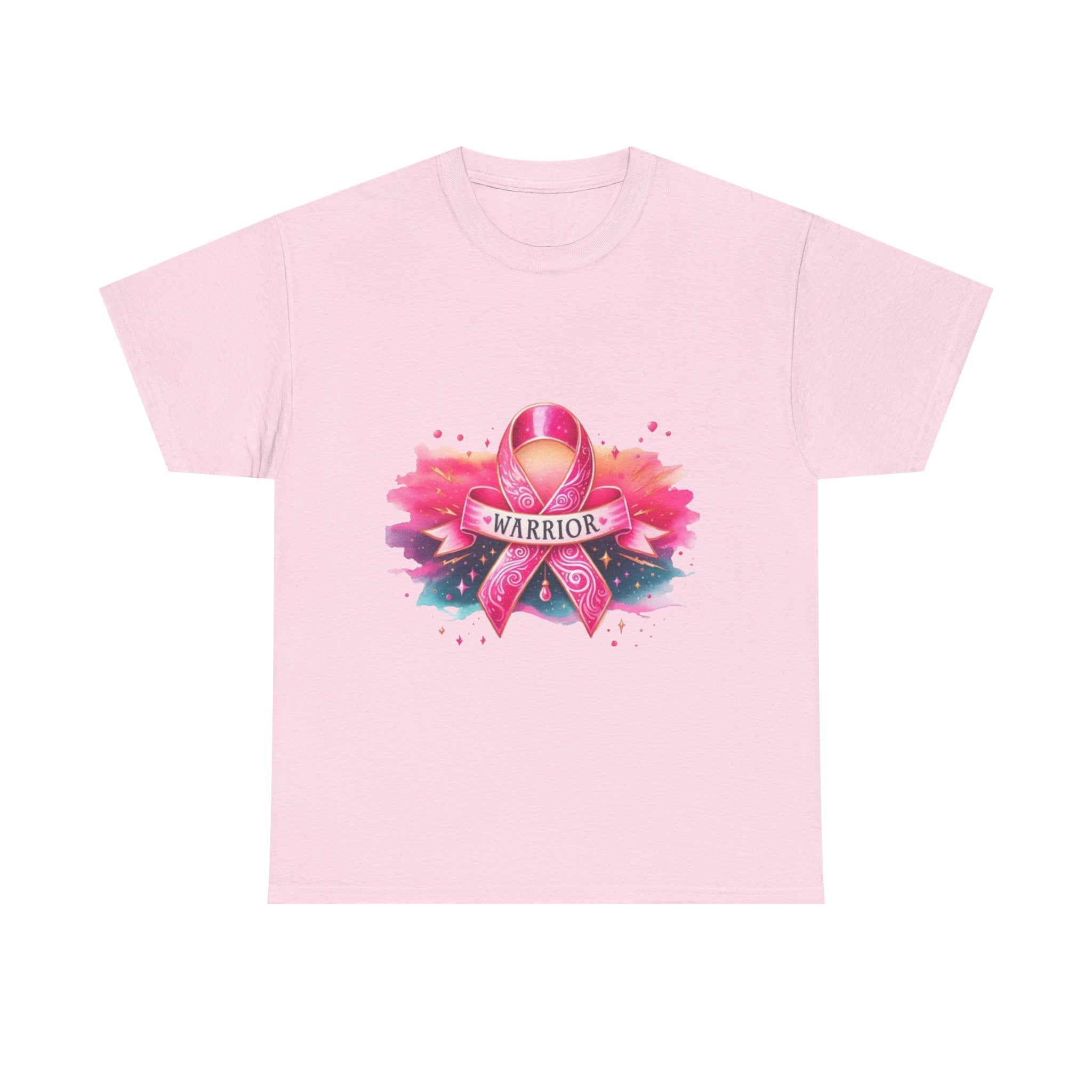 Breast Cancer Awareness Tee, Warrior T-shirt for Women, Inspirational Gift, Supportive Apparel, Pink Ribbon Shirt, Unisex Cotton Top
