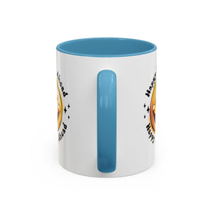 Happy Days Ahead Coffee Mug - Smiley Face Design - 11oz & 15oz