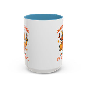 Funny attitude Duck Coffee Mug, I'm Not Arguing I'm Just Right Mug,  Gift for Coffee Lovers,  Birthdays