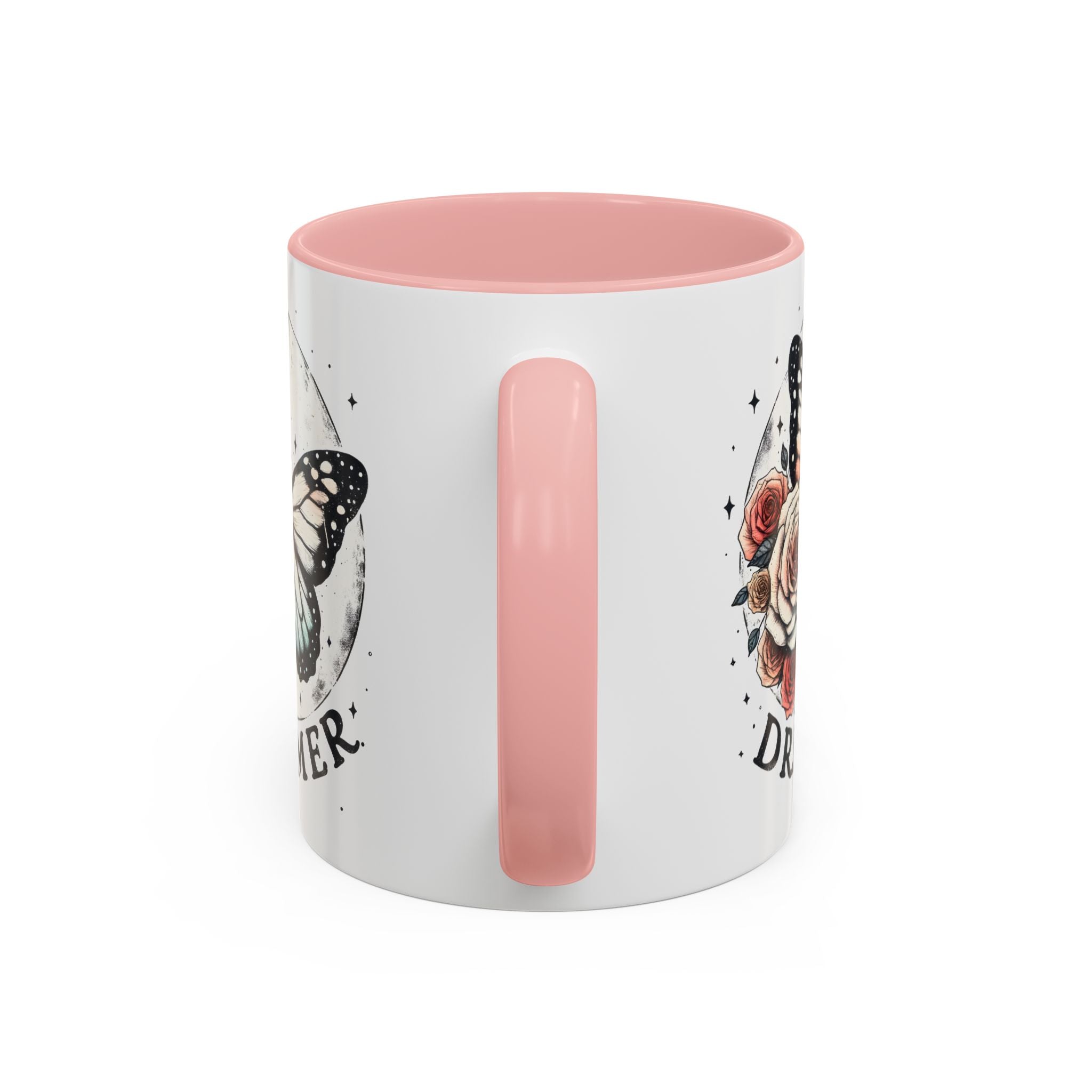 Dreamer Butterfly Coffee Mug - Stylish Accent for Creatives positive vibe freedom nature lover