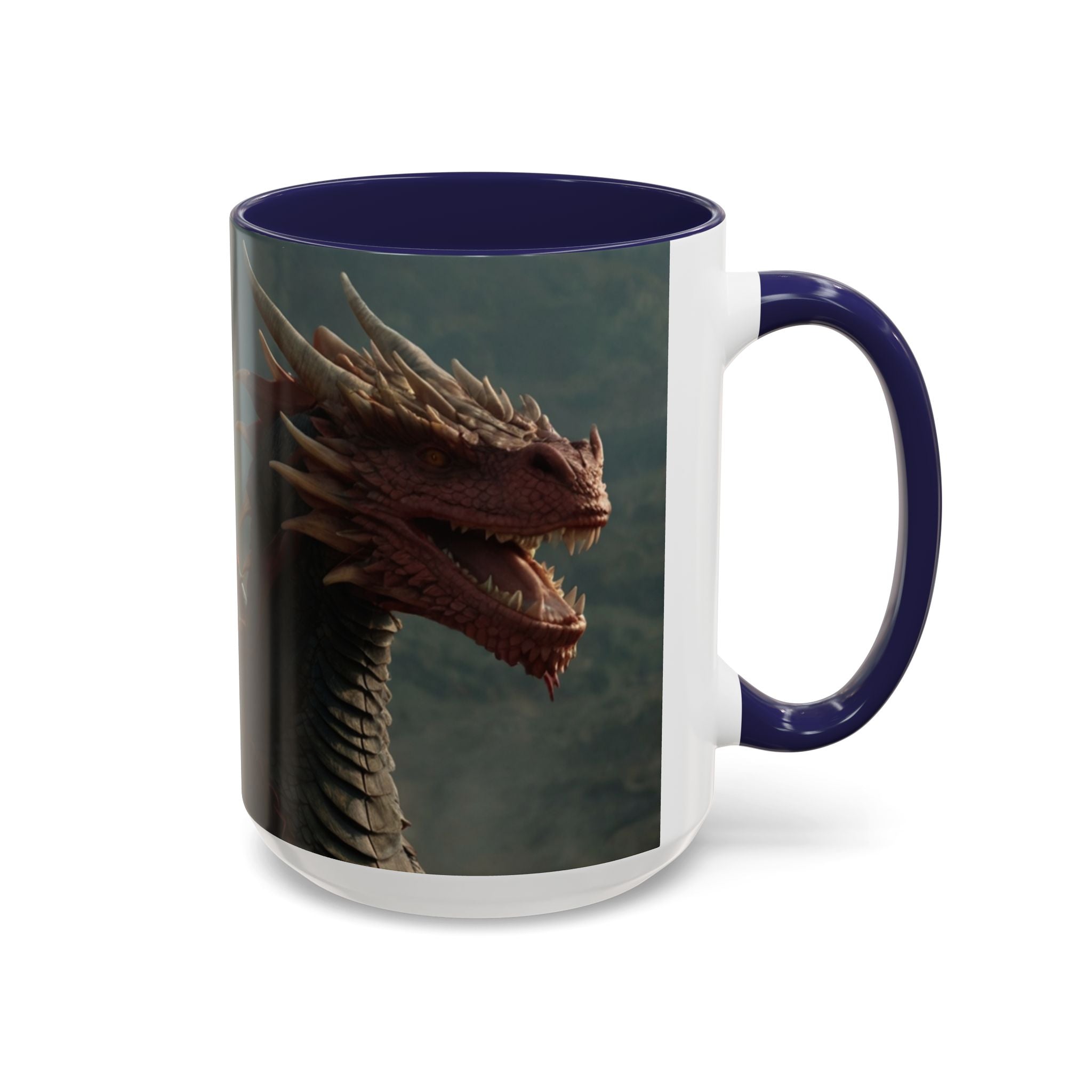 gothic woman warrior Fantasy Dragon Rider Coffee Mug