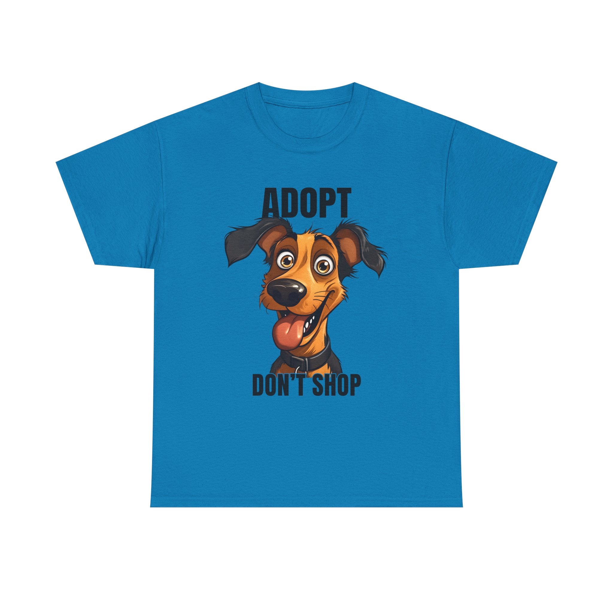 Funny Dog Adoption Tee, Unisex Tee, Pet Lover Gift, Animal Rescue Shirt, Dog Lover Apparel, Adopt Don't Shop Tee