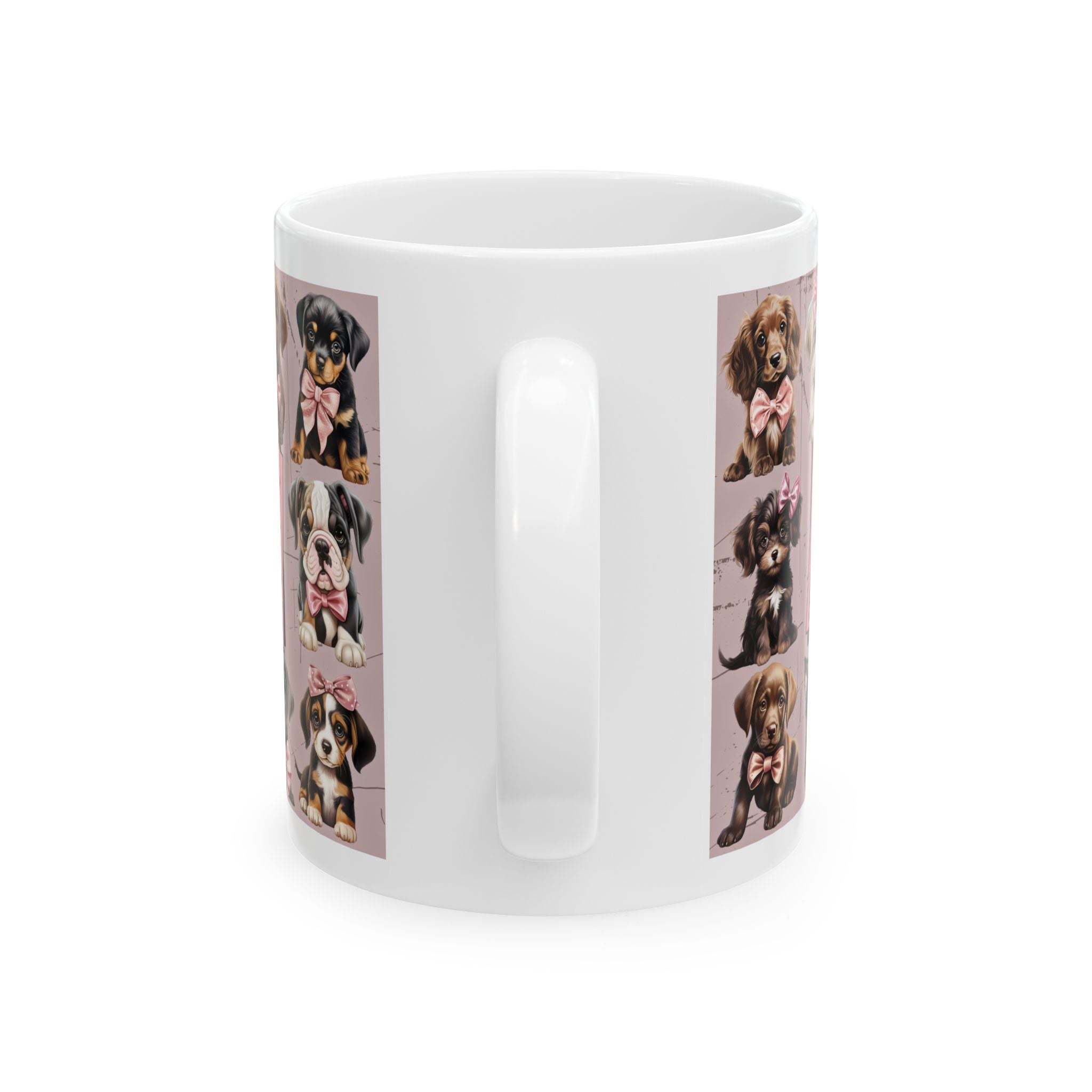 Puppy Love coffee Mug – Adorable Dog-Themed Coffee Cup, Gift for Dog Lovers, Pet Parent Mug, Cute Animal Décor, Birthday Present