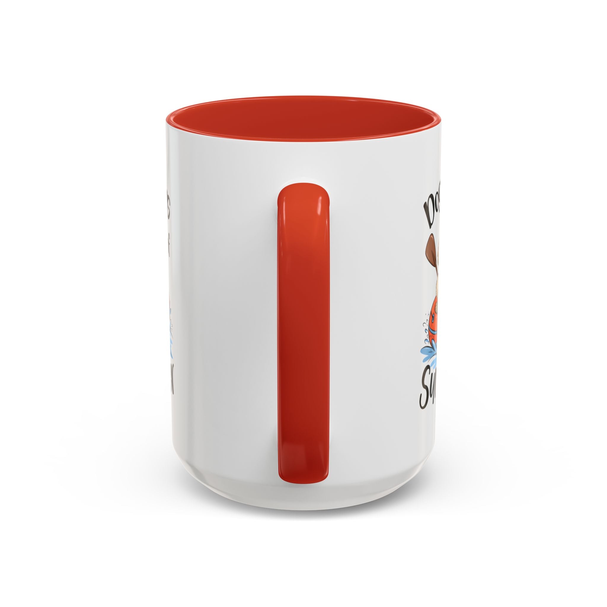 Dog Days of Summer Coffee Mug, Cute Dog Mug, Pet Lover Gift, Summer Vibes, Beach Decor, Fun Pet Cup, Canoeing Dog Design
