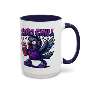 Zero Chill Accent Coffee Mug - Fun Ceramic Cup for Coffee Lovers, Unique Gift for Friends, Quirky Drinkware, Perfect for Birthdays, [...]