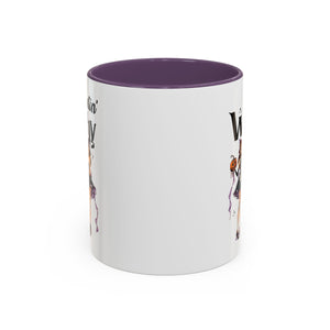 Witchy Accent Coffee Mug - Spooky Halloween Mug, Witchy Decor, Gift for Her, Fall Coffee Cup, Party Mug